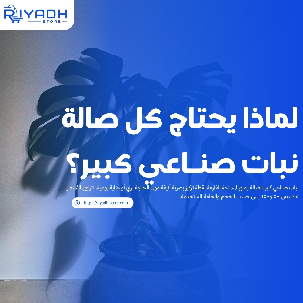 أفضل نبات صناعي كبير للصالة يضيف فخامة لمنزلك ٢٠٢٦